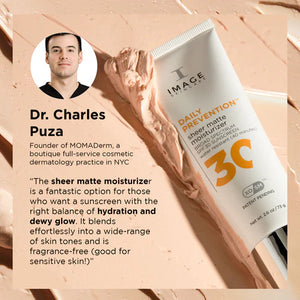 Image Daily Prevention Sheer Matte Moisturiser SPF30 73g