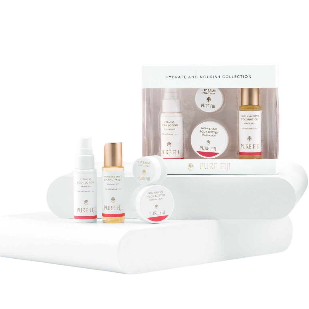 Pure Fiji Hydrate & Nourish Travel Size Pack | About Face NZ