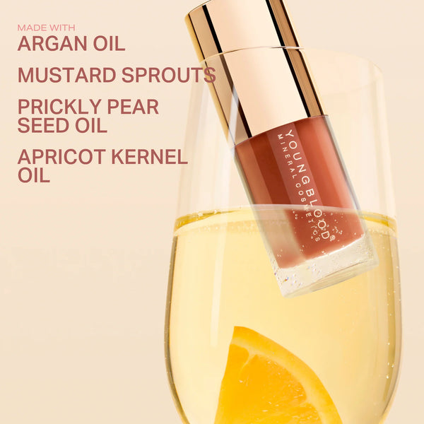 Youngblood Everglow Lip Oil- Spritz