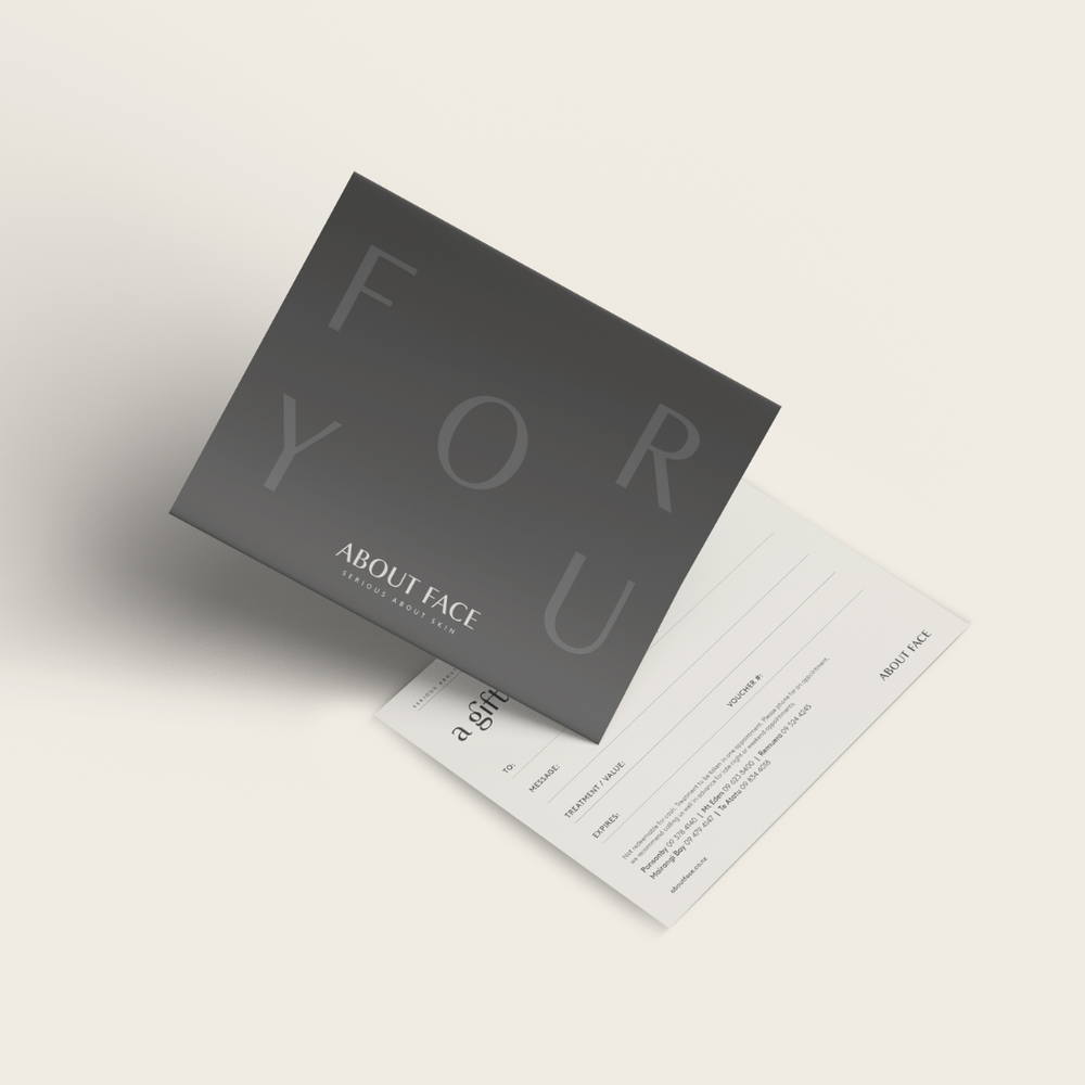 About Face Gift Voucher (in gift box)
