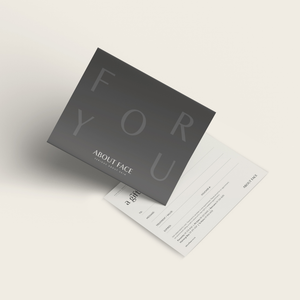 About Face Gift Voucher (in gift box)