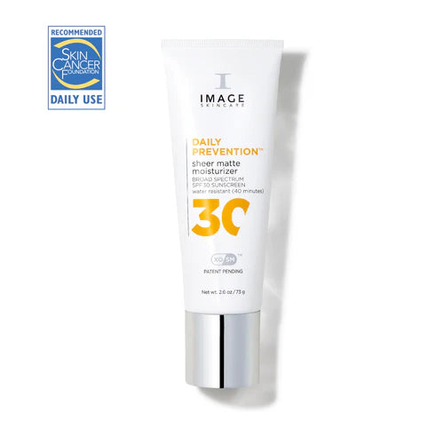 IMAGE Skincare DAILY PREVENTION Sheer Matte Moisturiser SPF 30 lightweight matte sunscreen