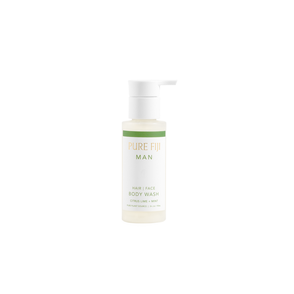 Pure Fiji Man Hair, Face and Body Wash 90ml