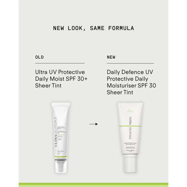 Ultraceuticals Ultra Daily Defence Moisturising Sunscreen SPF 30 Sheer Tint 100ml