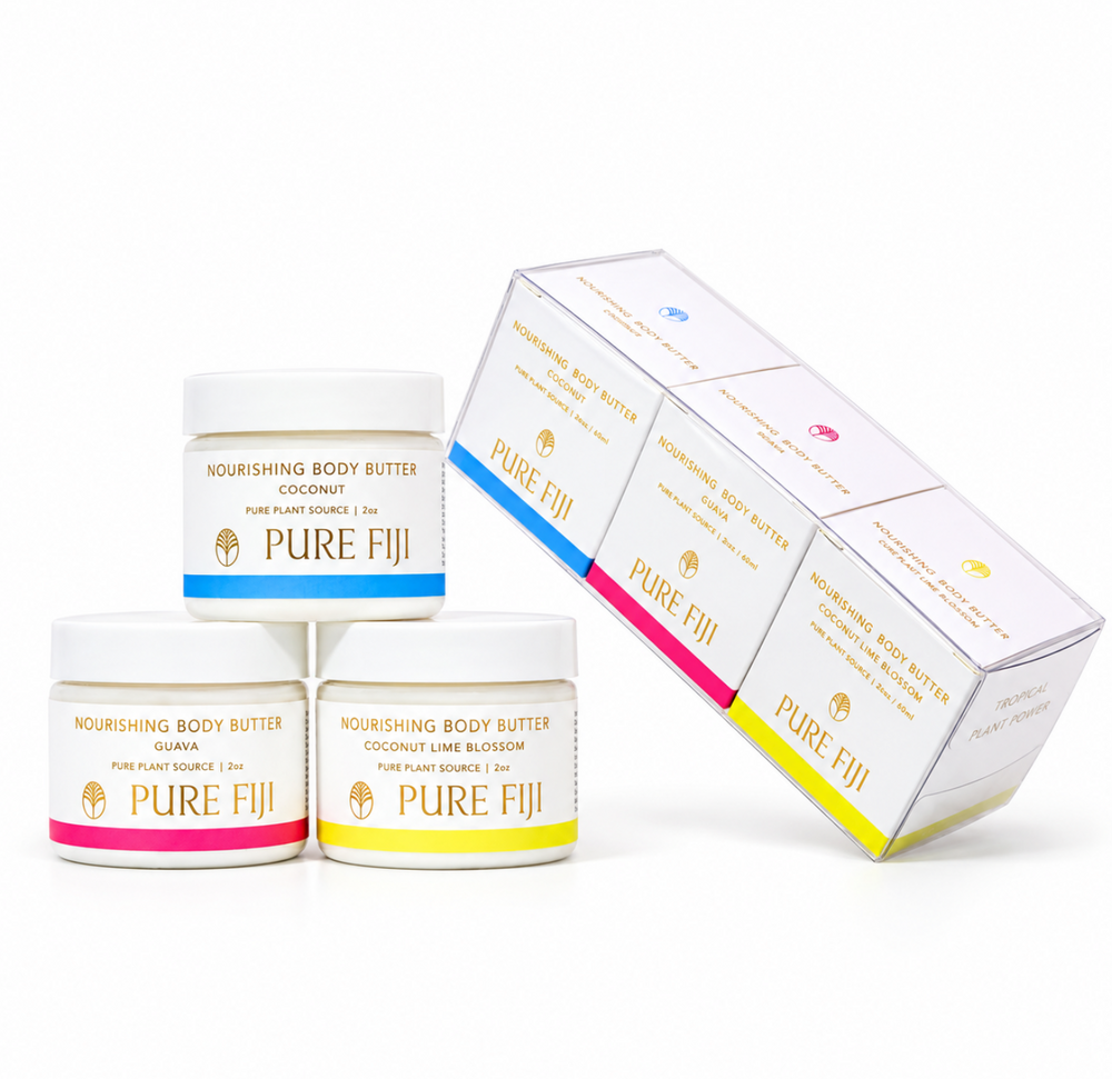 Pure Fiji 3 Pack Body Butter (3 x 2oz/60ml)