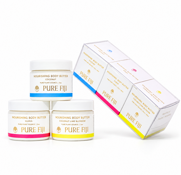Pure Fiji 3 Pack Body Butter (3 x 2oz/60ml)