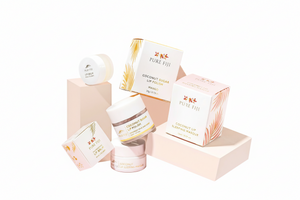 Pure Fiji Lip Polish, Balm & Sleeping Masque Trio