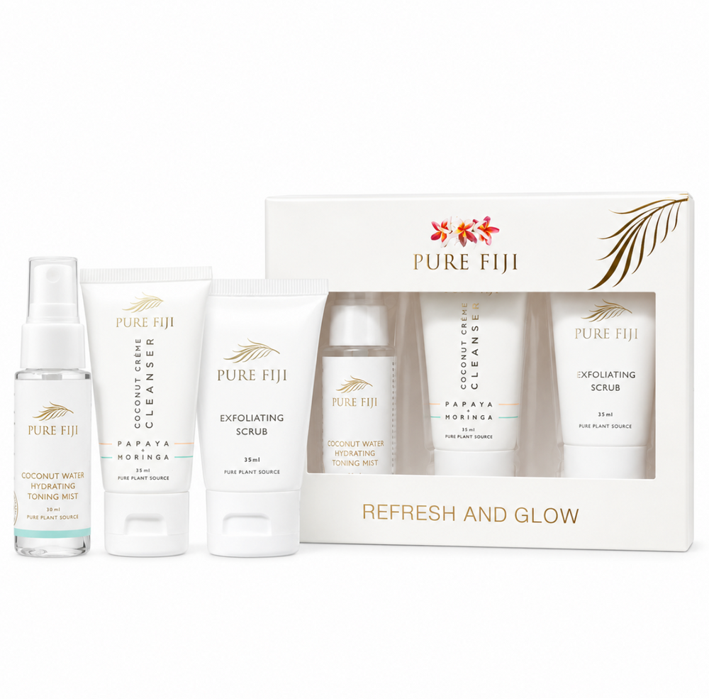 Pure Fiji Refresh and Glow Facial Kit