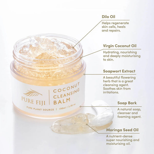 Pure Fiji Coconut Cleansing Balm