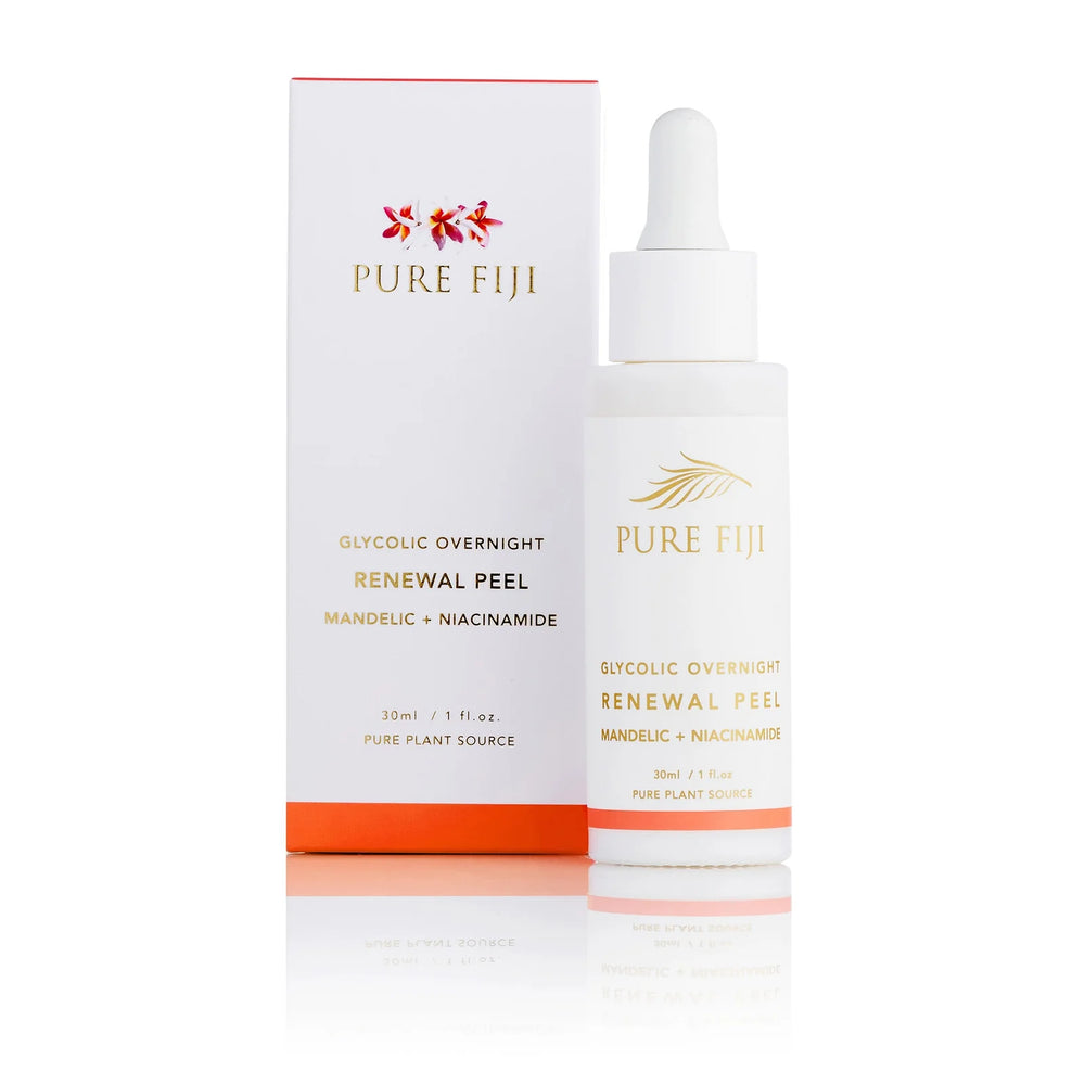Pure Fiji Glycolic Overnight Renewal Peel With Mandelic + Niacinamide