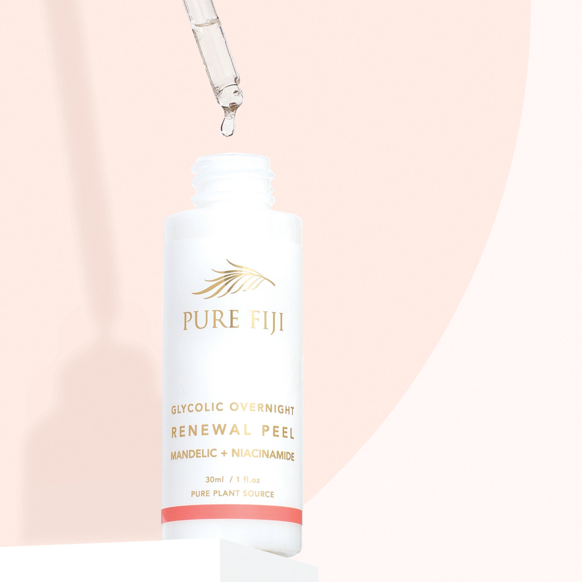 Pure Fiji Glycolic Overnight Renewal Peel With Mandelic + Niacinamide