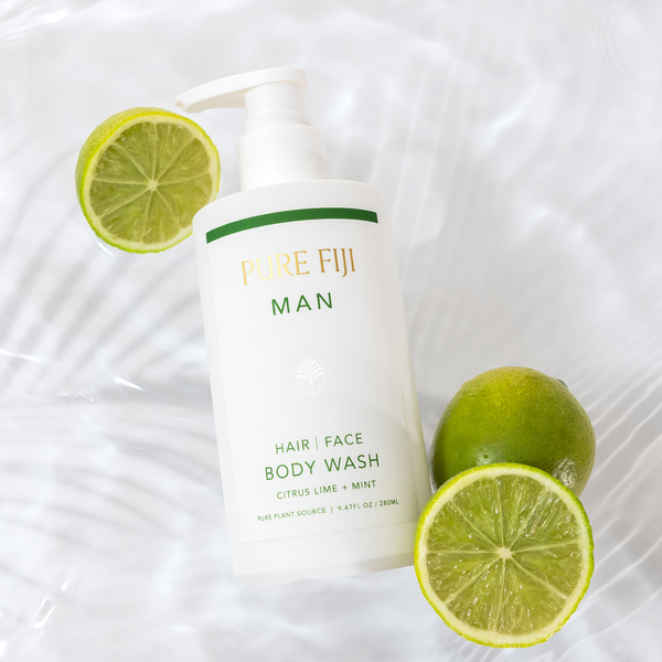 Pure Fiji Man Hair, Face and Body Wash 280ml