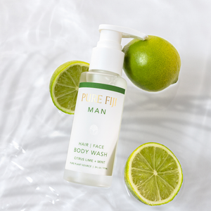 Pure Fiji Man Hair, Face and Body Wash 90ml