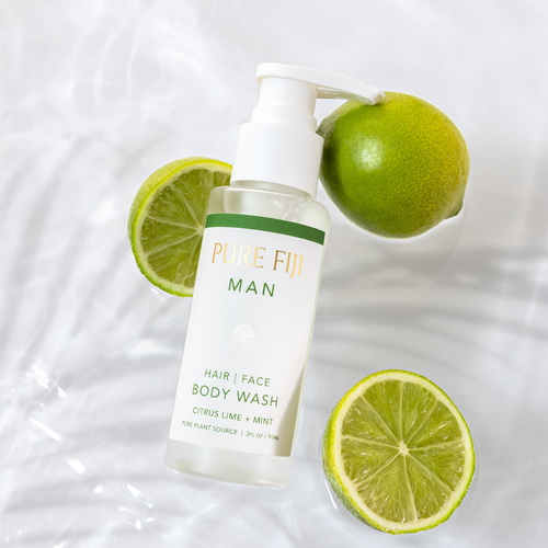 Pure Fiji Man Hair, Face and Body Wash 90ml