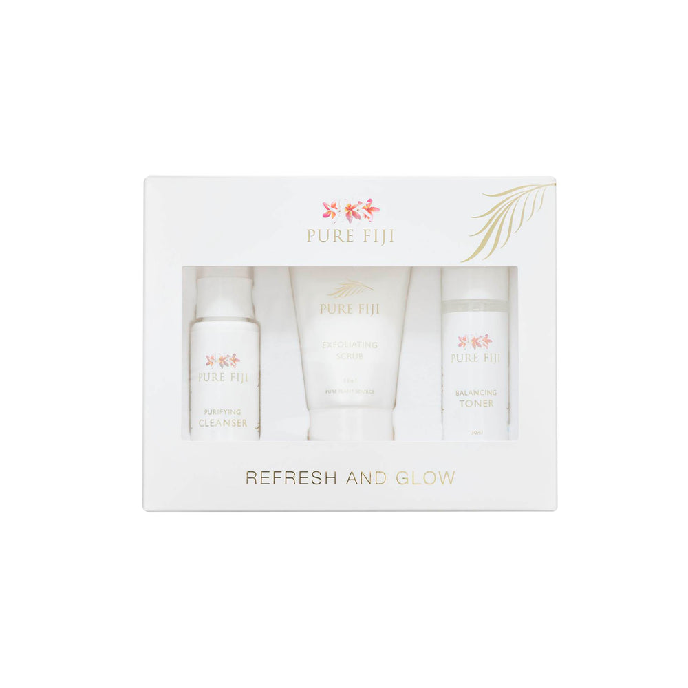 NEW - Pure Fiji Refresh & Glow Facial Set