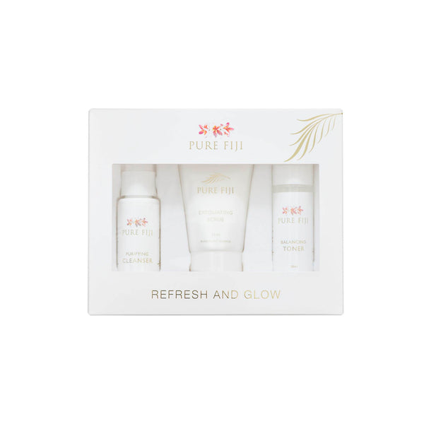 NEW - Pure Fiji Refresh & Glow Facial Set
