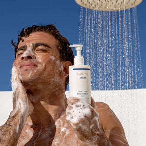 Pure Fiji Man Hair, Face and Body Wash 280ml
