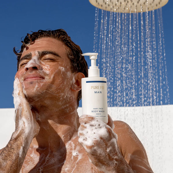 Pure Fiji Man Hair, Face and Body Wash 280ml