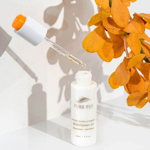 Pure Fiji Kakadu Super Vitamin C Brightening Oil With Bakuchiol + Moringa