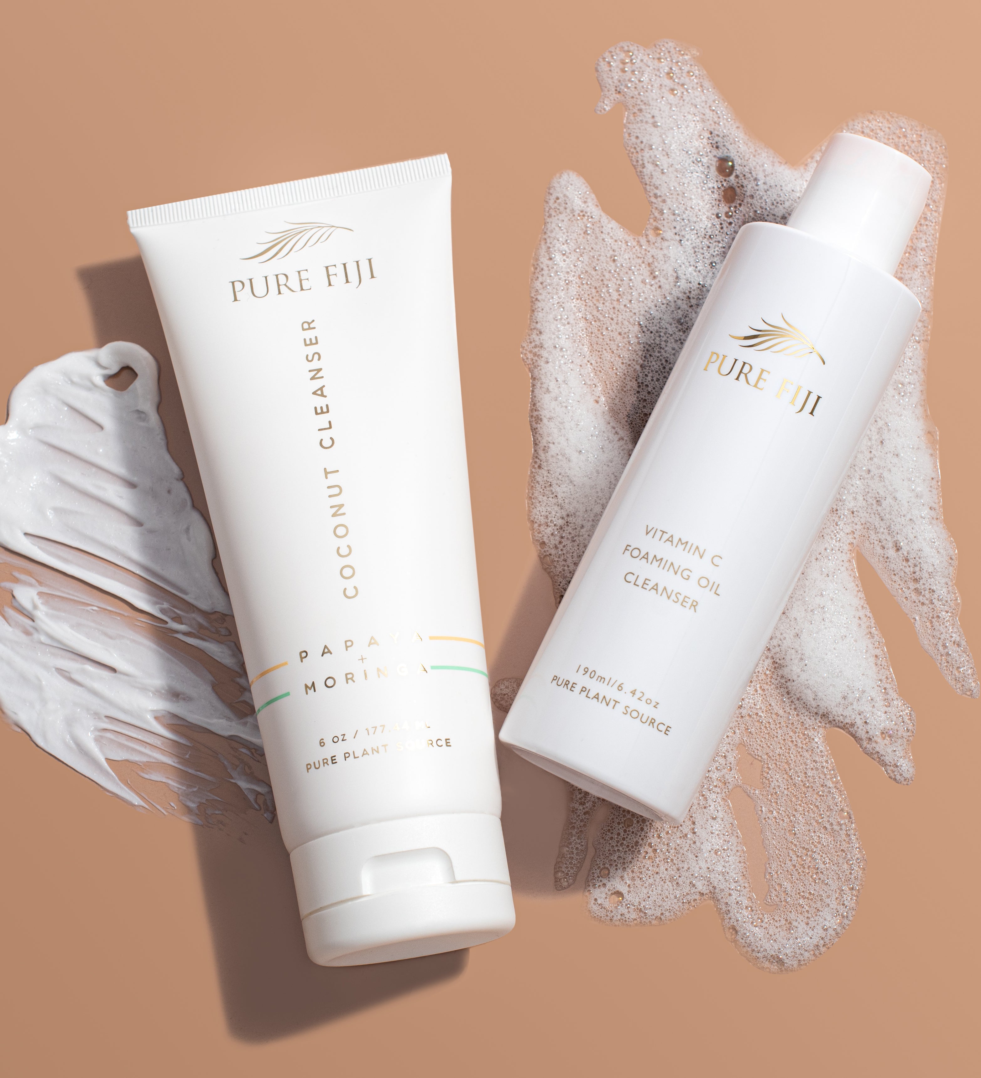 Pure Fiji Coconut Cleanser with Papaya and Moringa