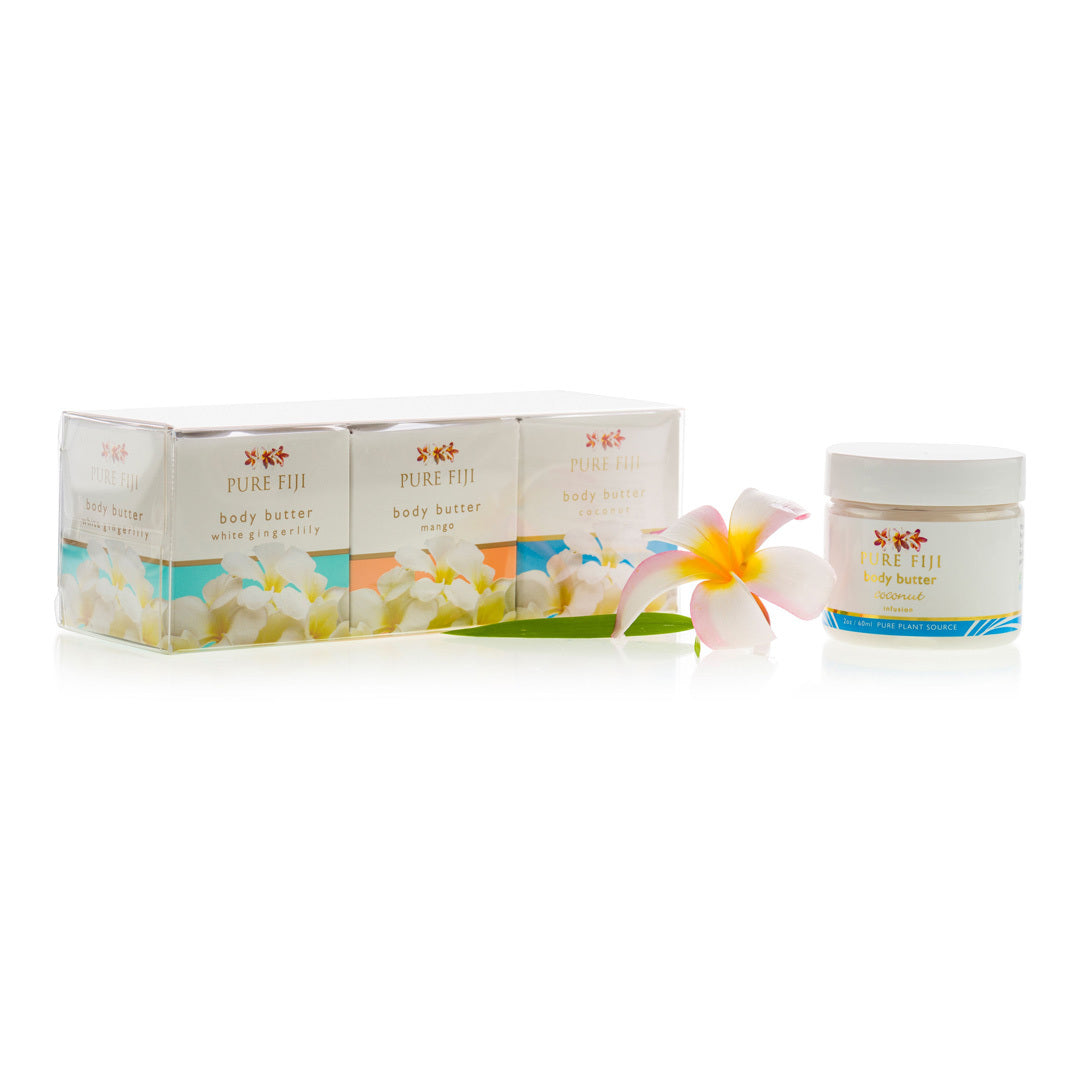 Pure Fiji 3 Pack Body Butter